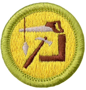 Emblem Merit Badge Woodwork