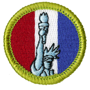 Emblem Merit Badge American Heritage - 10504