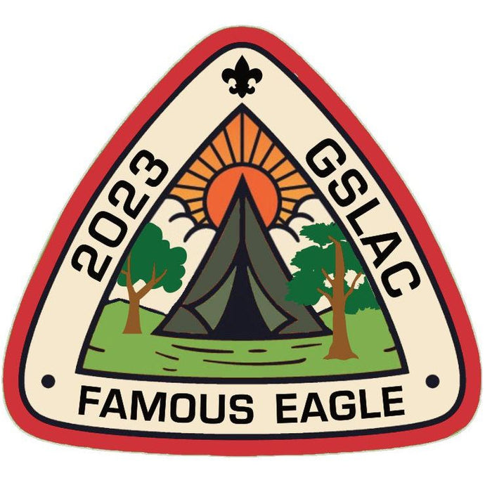 Emblem 2023 Famous Eagle Camp Patch