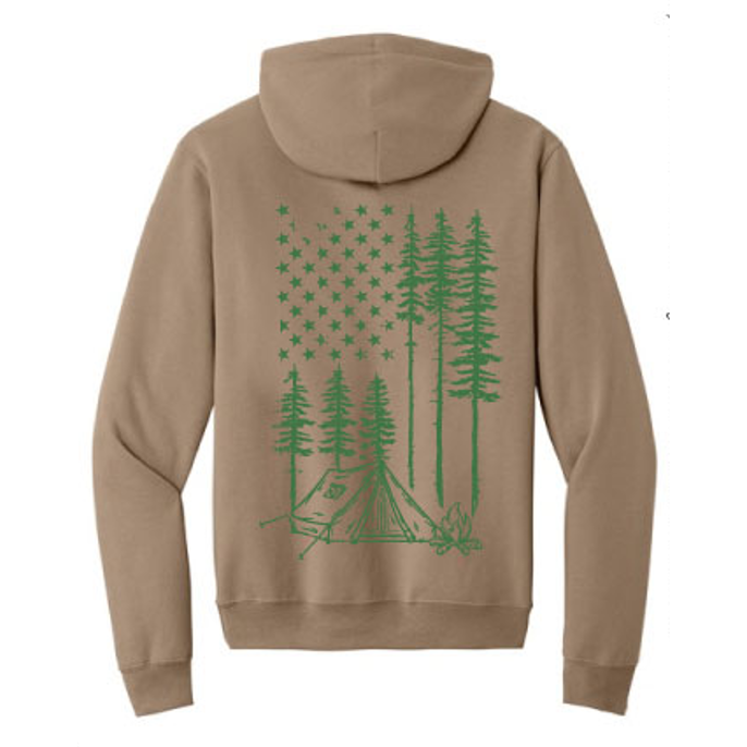 Load image into Gallery viewer, Hoodie Famous Eagle Flag
