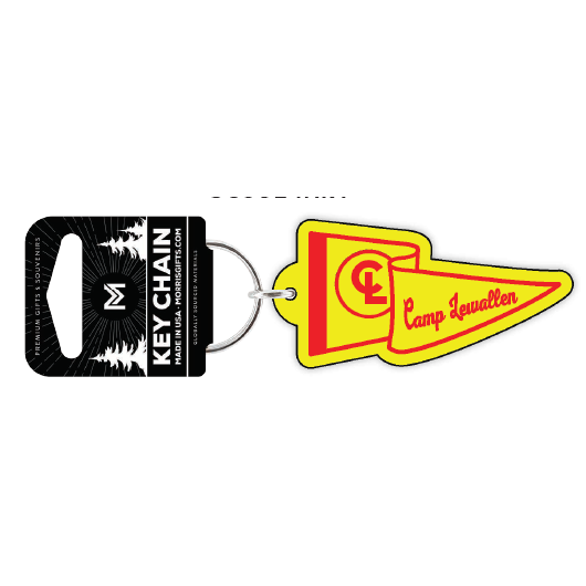 Keychain Pennant Flag Camp Lewallen