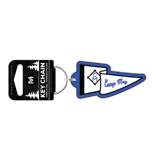 Keychain Pennant Flag Camp May