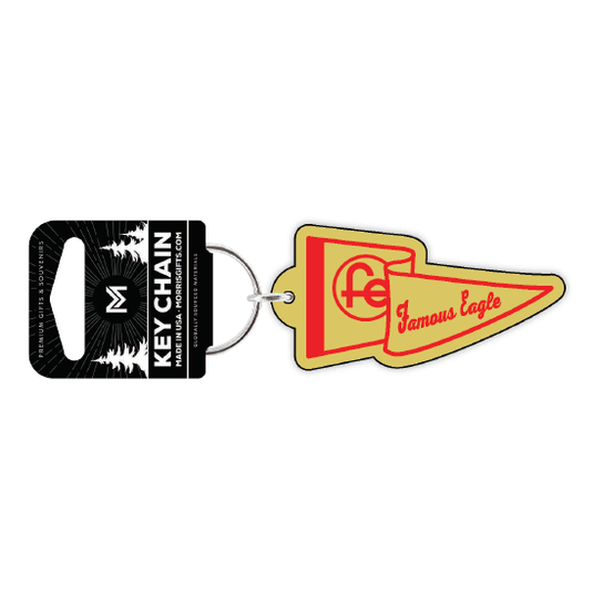 Keychain Pennant Flag Famous Eagle