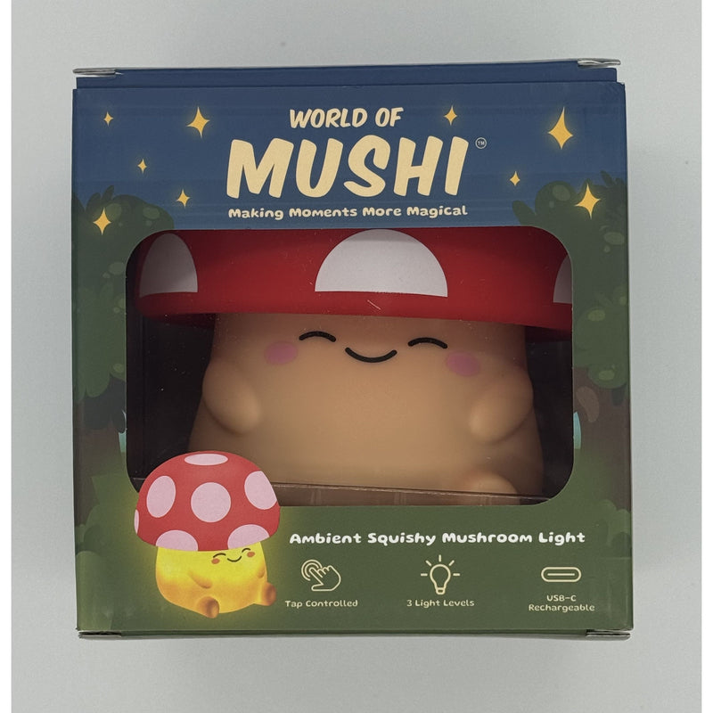 Load image into Gallery viewer, Light Mushi Mushroom with Lanyard
