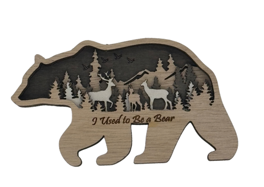 Magnet - Beige Bear I Used to Be...