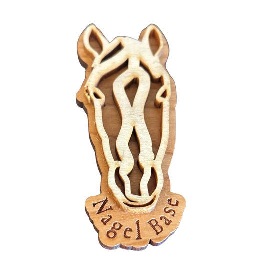 Magnet Horse Face - Nagel