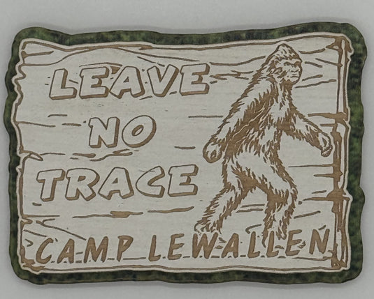 Magnet Leave No Trace with Bigfoot Camp Lewallen