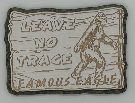 Magnet Leave No Trace with Bigfoot Famous Eagle