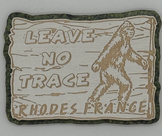 Magnet Leave No Trace with Bigfoot Rhodes France