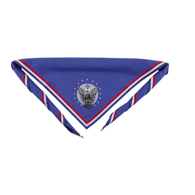 Load image into Gallery viewer, Neckerchief Embroidered Eagle Scout
