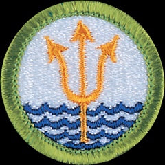 Emblem Merit Badge Oceanography - 10567