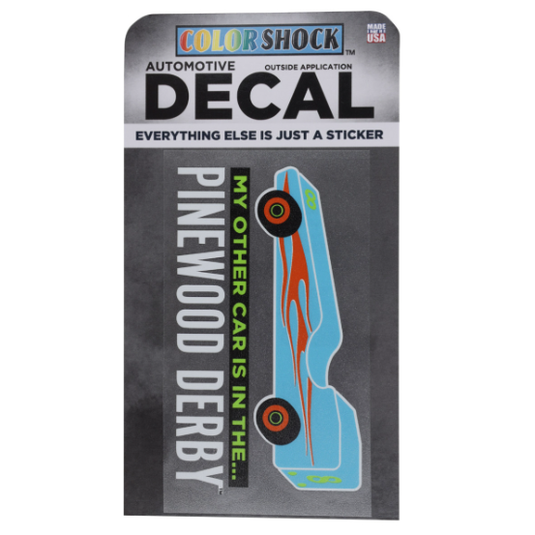 PWD Decal Other Car is in