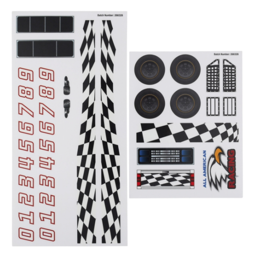 PWD Decal Race Truck