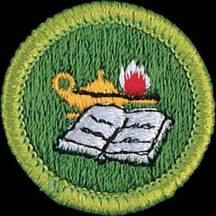 Emblem Merit Badge Reading - 10582