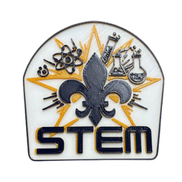 Slide - Neckerchief STEM 3D Printed