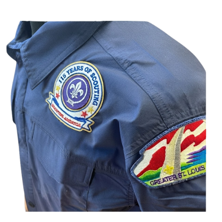 Shirt Uniform CS Blue Scouting America - SEWN