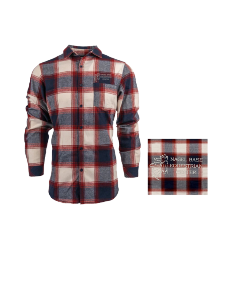 Load image into Gallery viewer, Shirt Flannel Embroider Nagel Base
