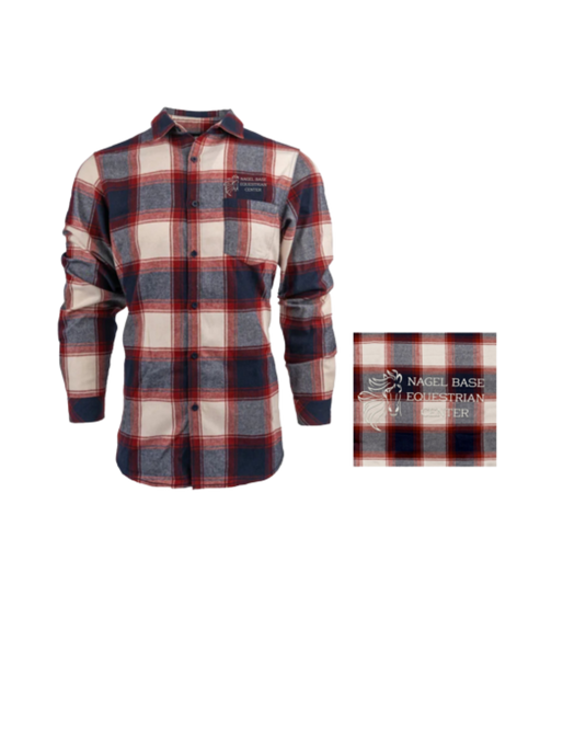 Shirt Flannel Embroider Nagel Base