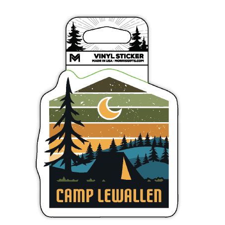 Sticker Colors with Tent Camp Lewallen