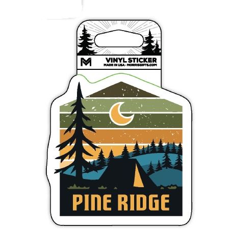 Sticker Colors with Tent Pine Ridge
