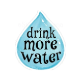 Sticker Drink More Water