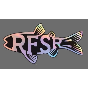 Sticker Foil Fish RFSR