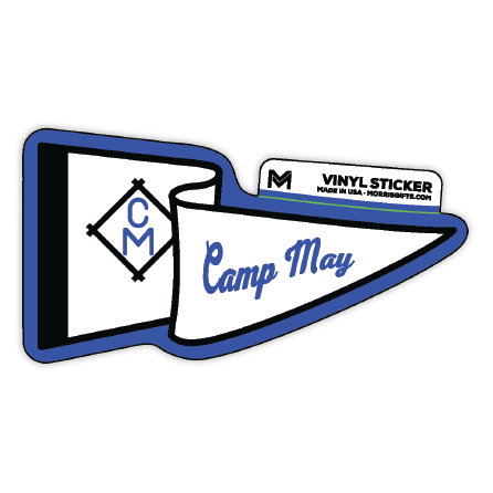 Sticker Pennant Flag Camp May