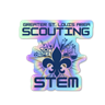 Sticker Holographic GSLAC STEM