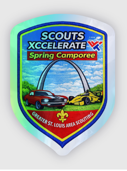 Sticker Holographic Scouts Xccelerate