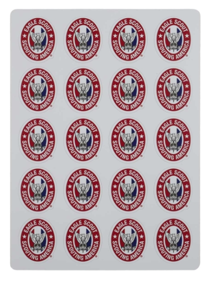 Sticker Sheet Eagle Scout