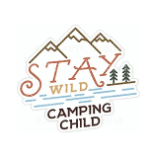 Sticker Stay Wilk Camping Child