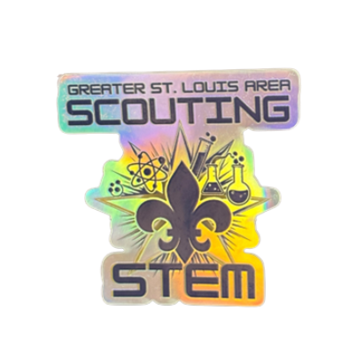 Sticker Holographic GSLAC STEM