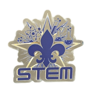 Sticker Mirror Glossy STEM