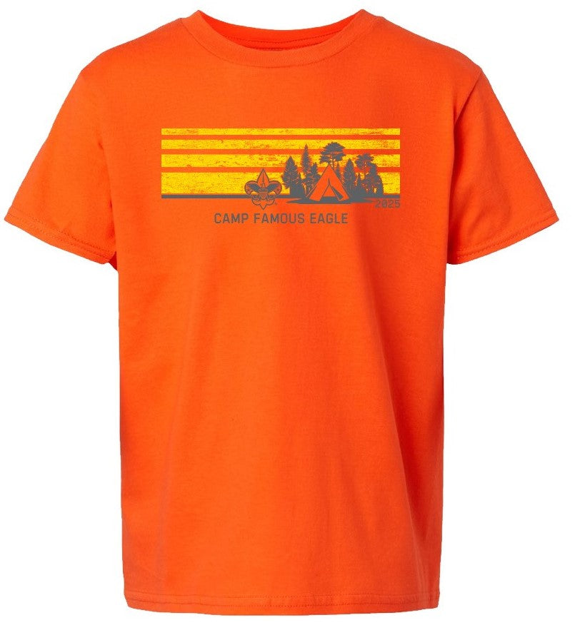 T-Shirt 2025 Camp Famous Eagle