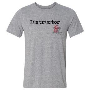 T-Shirt GSLAC Gray Climbing Instructor