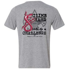 T-Shirt GSLAC Gray Climbing Instructor