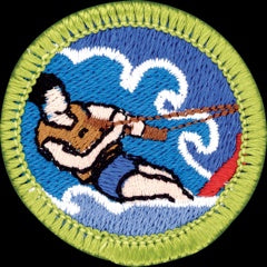 Emblem Merit Badge Water Sports - 10617
