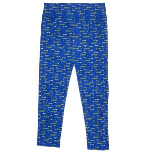 Leggings Blue with Arrows