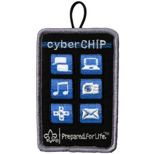 Emblem Cub Scout Cyber Chip Patch