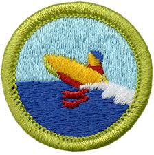Emblem Merit Badge Motorboating - 10564
