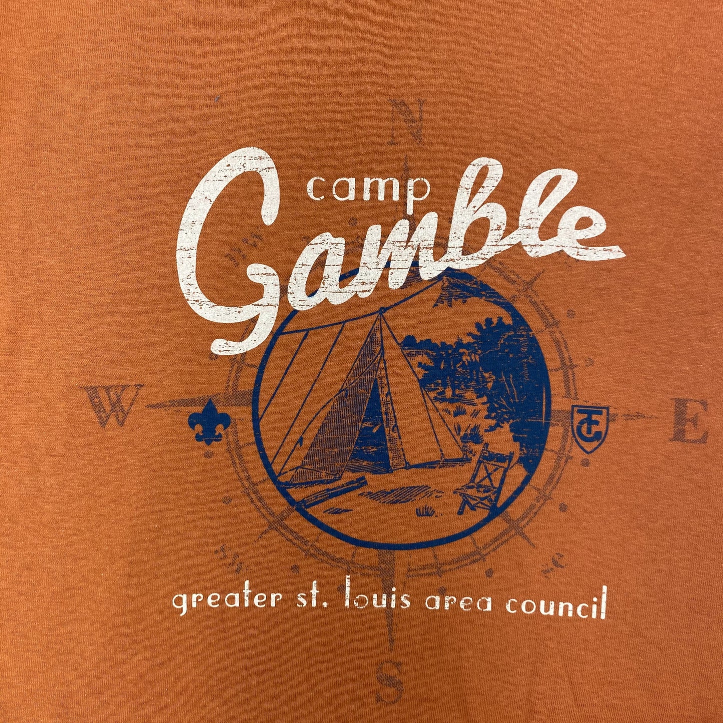 T-Shirt Orange Tent - Gamble