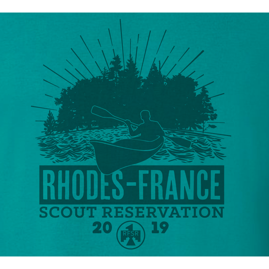 T-Shirt 2019 RFSR Camp Teal