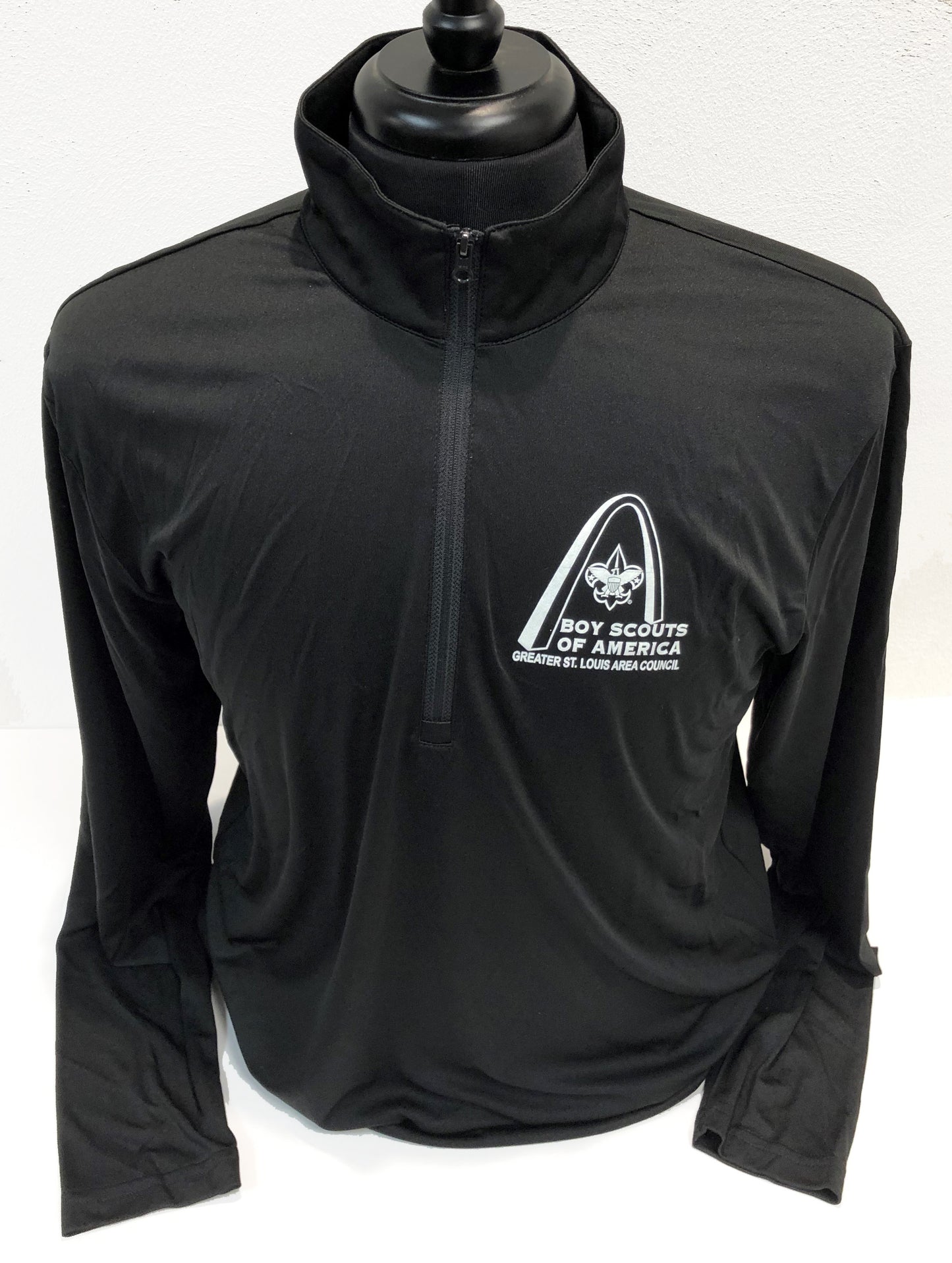 Shirt Pullover 1/4 Zip Tech - GSLAC Arch - Men's - Black