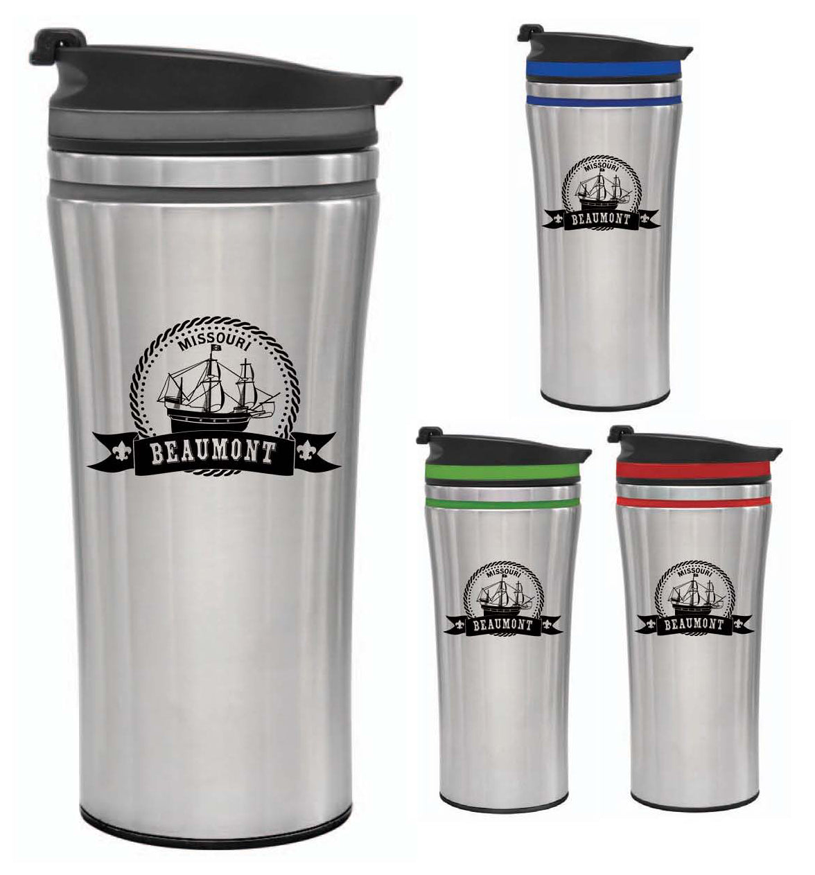 Tumbler 14 oz. with Lid - Beaumont