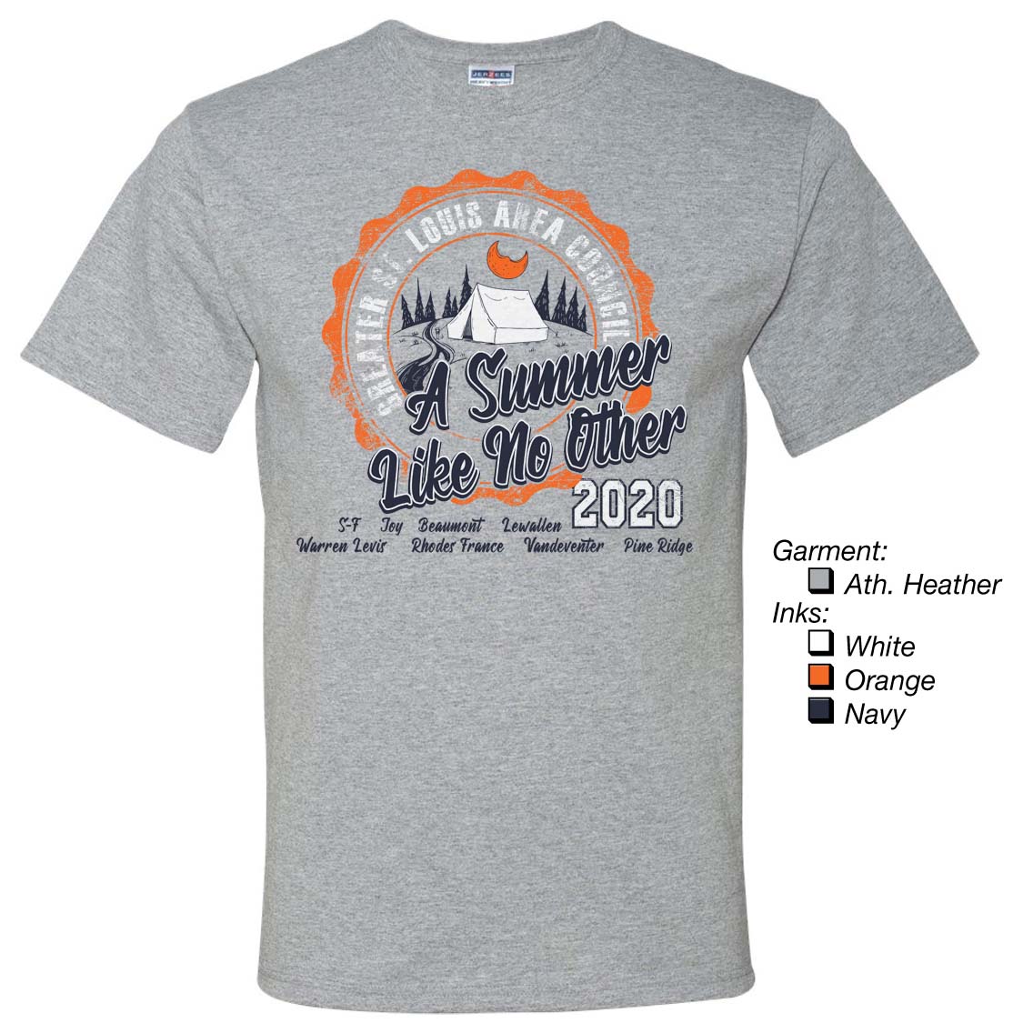 T-Shirt 2020 Commemorative Camp Shirt