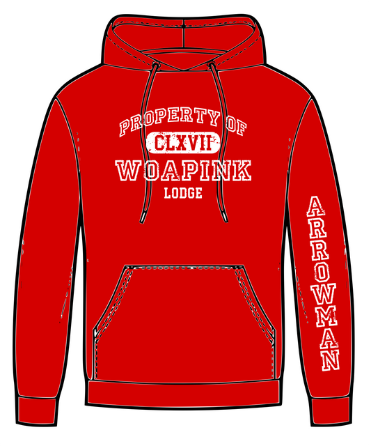 Hoodie - Property of Woapink