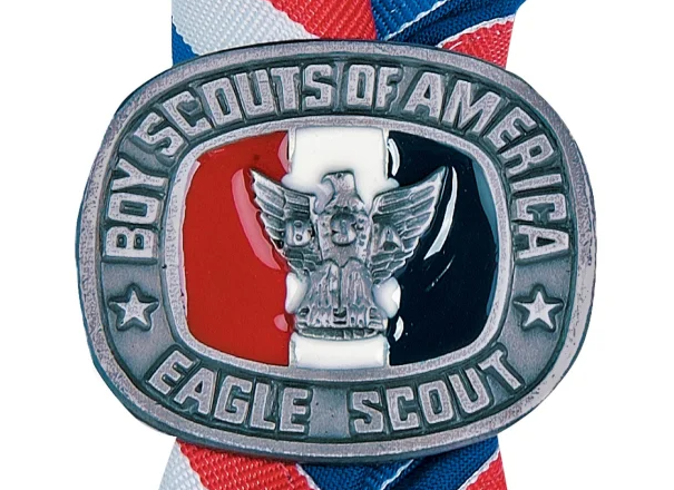 Neckerchief Slide Eagle Scout