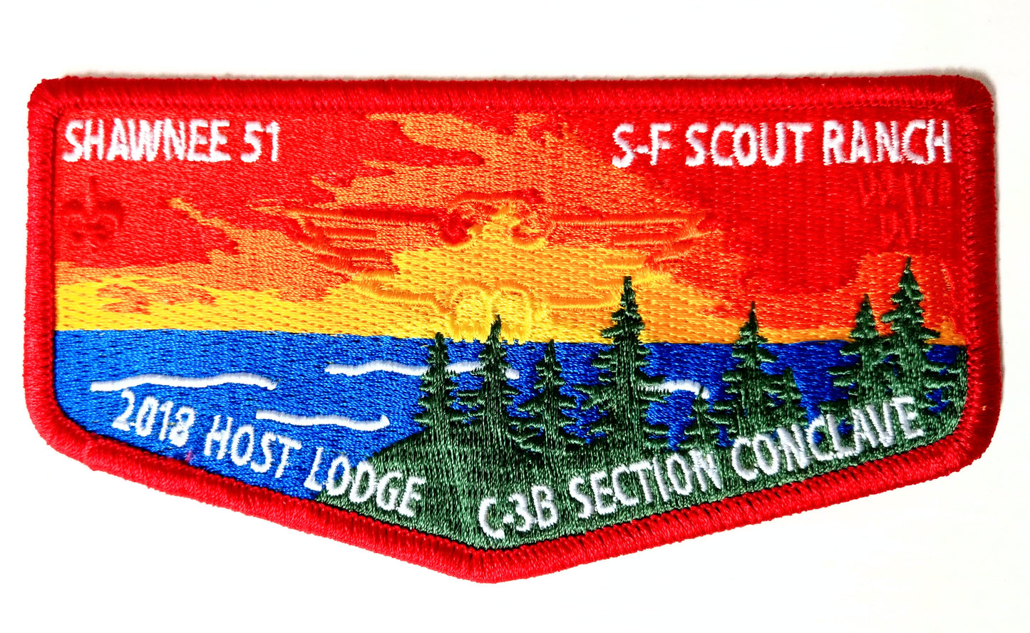 C3B 2018 Section Conclave Shawnee Host Lodge Pocket Flap