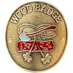 Hiking Staff Shield - Wood Badge