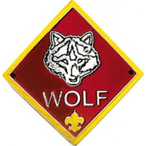 Hiking  Staff Shield - Wolf
